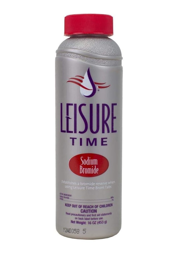 Leisure Time BE1 Sodium Bromide Spa Care - 16 fl oz Liquid for Bromine Reserve - Image 1